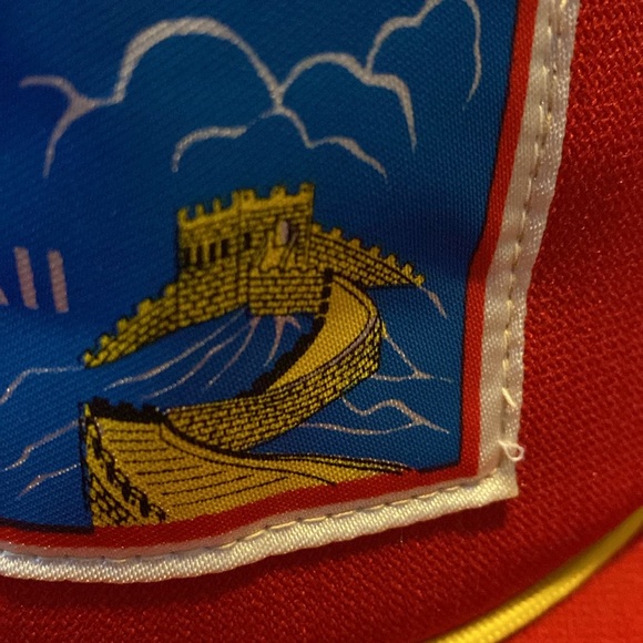 Vintage Great Wall of China SnapBack Hat 80s 90s Chinese Souvenir Adult Ballcap - Picture 5 of 12